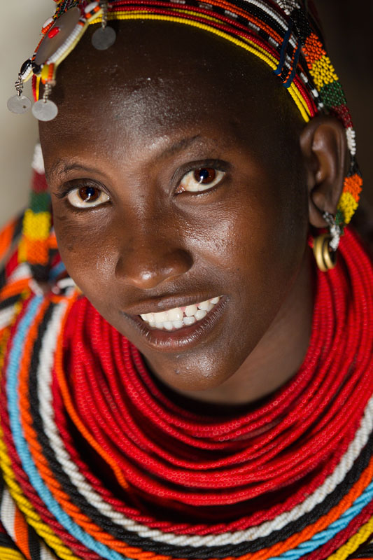 71a. Woman from the Rendile tribe   Kenya